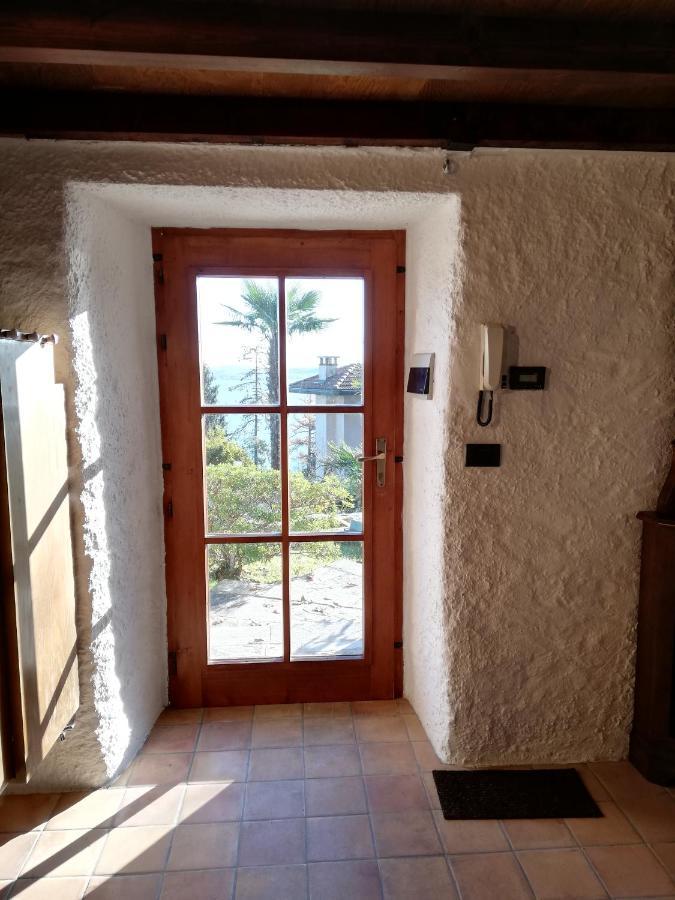 Romantica Casetta Nel Verde Con Vista Sul Lago Belgirate Exteriör bild