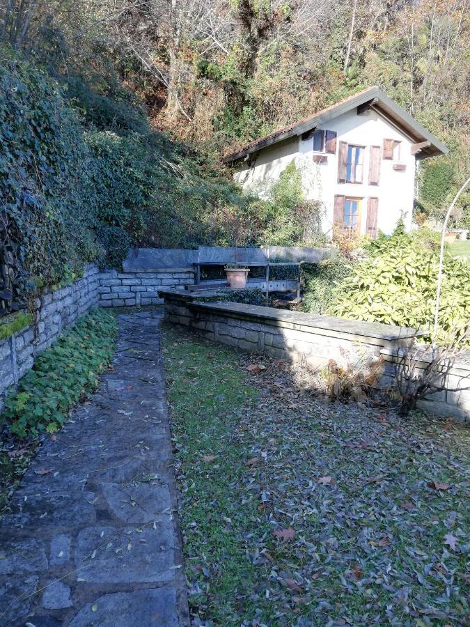 Romantica Casetta Nel Verde Con Vista Sul Lago Belgirate Exteriör bild